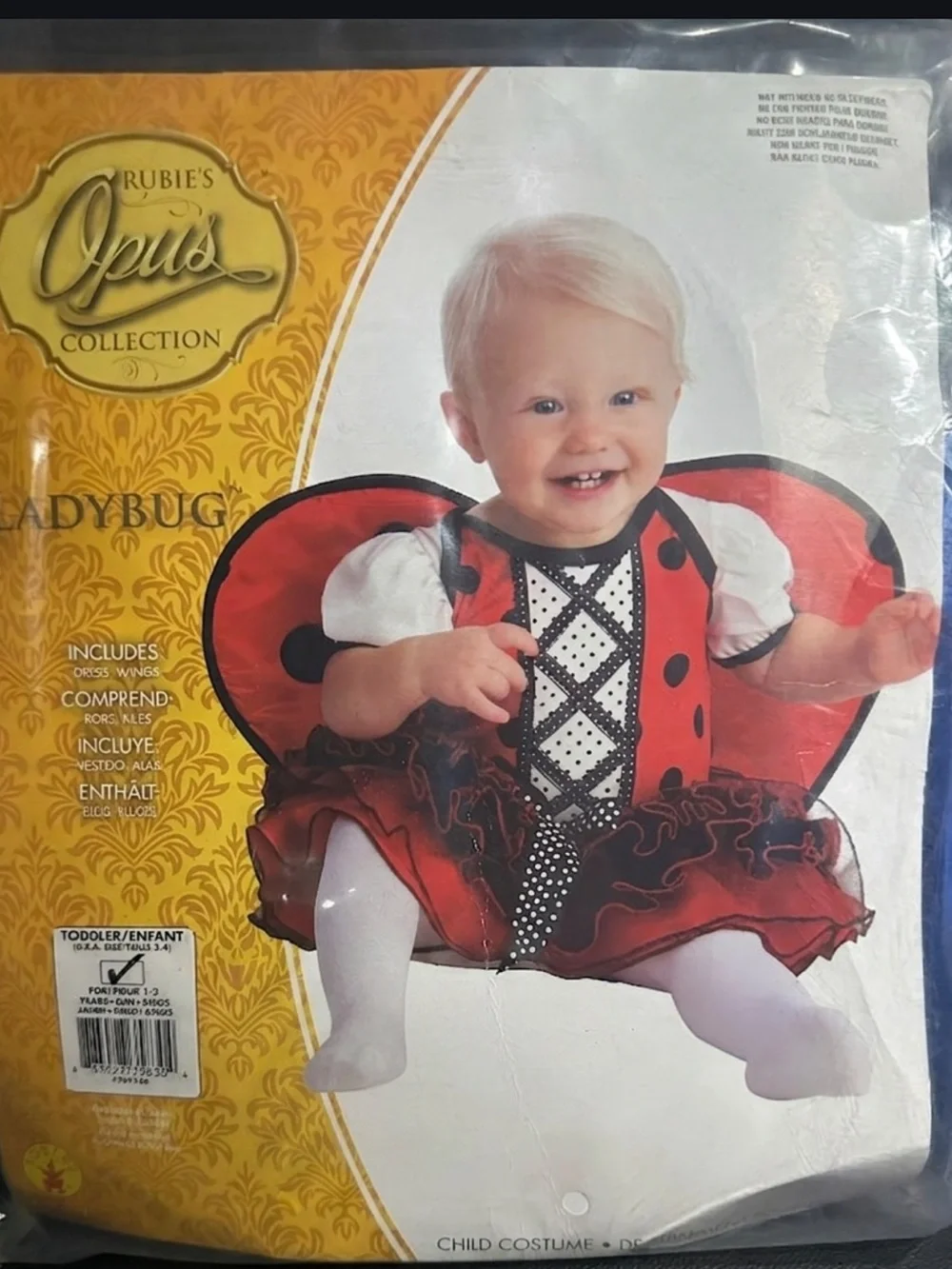 🐞 Ladybug Opus Collection Infant Toddler Costume 🐞